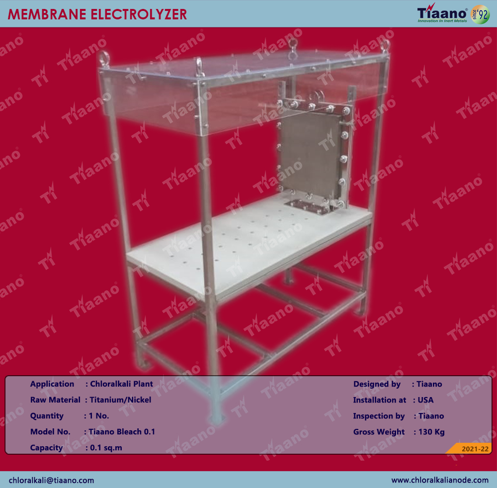 Platinum_Plated_Titanium_Membrane_Electrolyzer