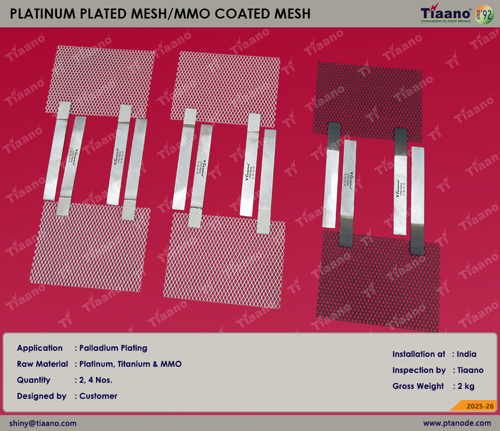 Gold Plating Anode