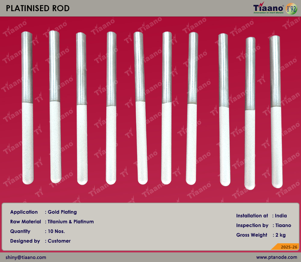 Gold Plating Anode