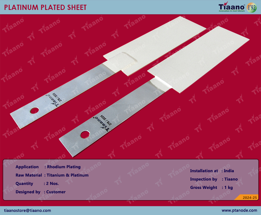 Gold Plating Anode